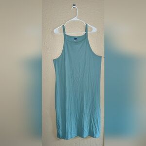 Women's Blue Sleeveless Top